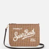 Parisienne Umhängetasche – Clutch mit Mini-Karomuster