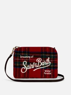 Parisienne Umhängetasche – Clutch mit Schottenmuster