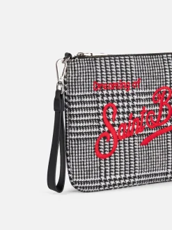Parisienne Umhängetasche – Clutch mit Prince-of-Wales-Muster