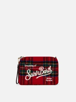 Parisienne Umhängetasche – Clutch mit Schottenmuster