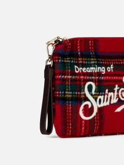 Parisienne Umhängetasche – Clutch mit Schottenmuster