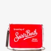 Parisienne Umhängetasche Clutch aus rotem Cord