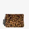 Parisienne Umhängetasche Clutch aus Wolle mit Motiv und Animal-Print