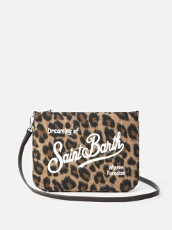 Parisienne-Beutel mit Leopardenmuster und Kette