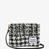 Parisienne-Decken-Umhängetasche Clutch mit Pied-de-Poule-Muster
