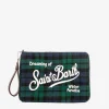 Parisienne-Umhängetasche Clutch mit Schottenkaro