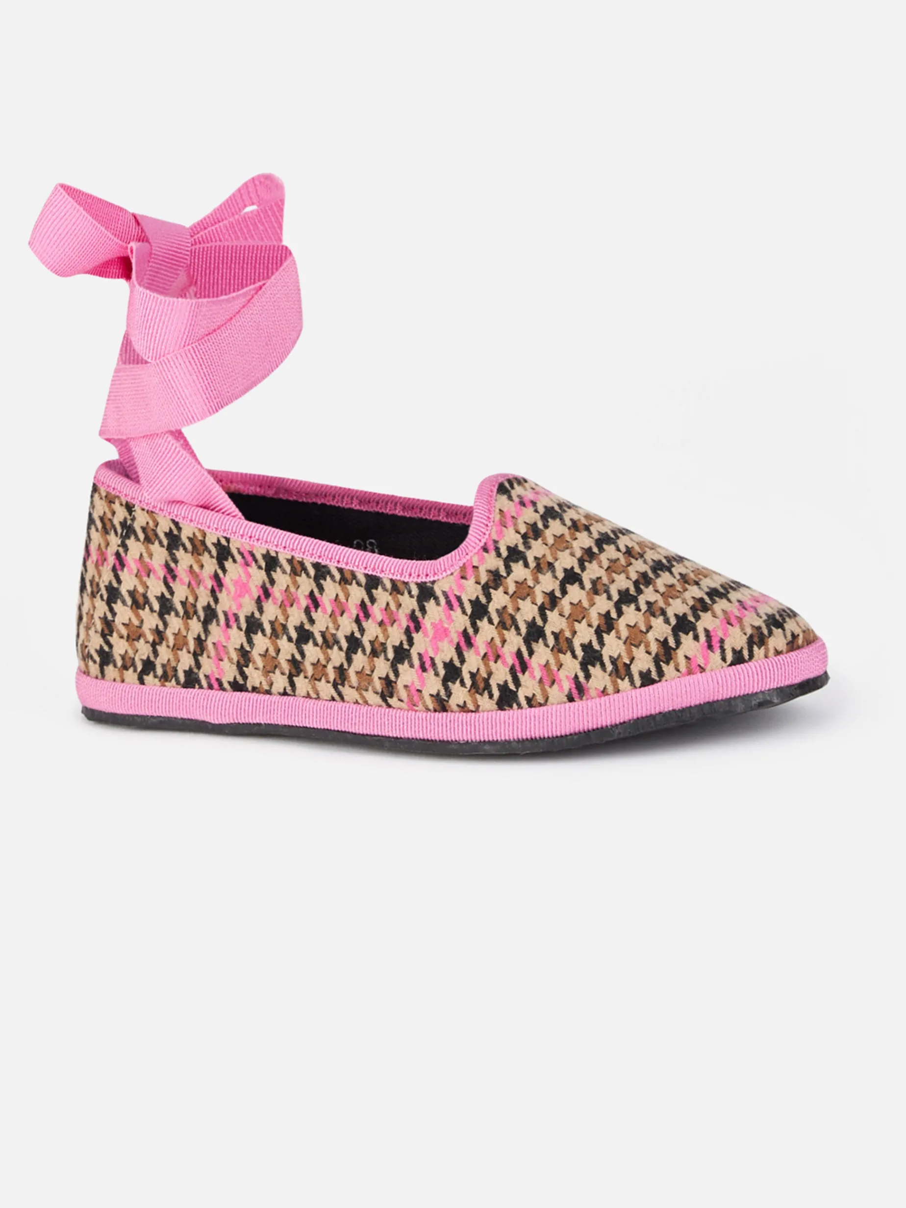 Pied-de-Poule-Slipper für Mädchen | MEINE CHALOM-SONDERAUSGABE