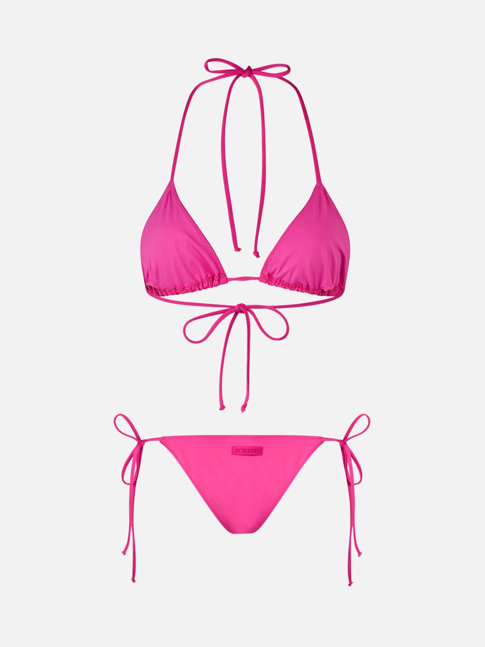 Pinkfarbener Triangel-Bikini für Damen Leah Marielle