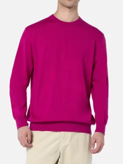 Pullover aus Merinowolle „Man Regent“ mit Pfingstrose