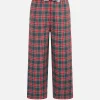 Pyjamahose für Kinder mit Tartan-Print