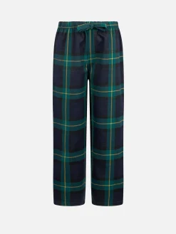 Pyjamahose für Kinder mit Tartan-Print
