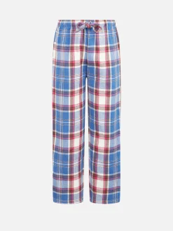 Pyjamahose für Kinder mit Tartan-Print