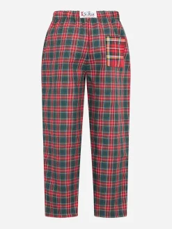 Pyjamahose für Kinder mit Tartan-Print
