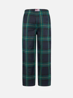 Pyjamahose für Kinder mit Tartan-Print