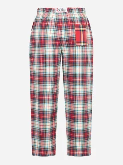 Pyjamahose für Kinder mit Tartan-Print