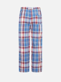 Pyjamahose für Kinder mit Tartan-Print
