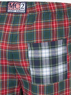Pyjamahose für Kinder mit Tartan-Print