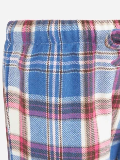 Pyjamahose für Kinder mit Tartan-Print