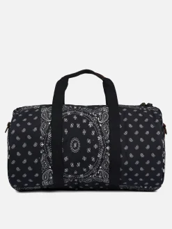Reisetasche mit schwarzem Bandana-Aufdruck