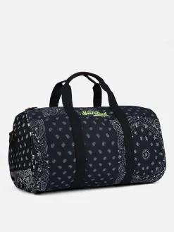 Reisetasche mit schwarzem Bandana-Aufdruck