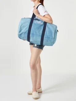 Reisetasche mit schwarzem Bandana-Aufdruck