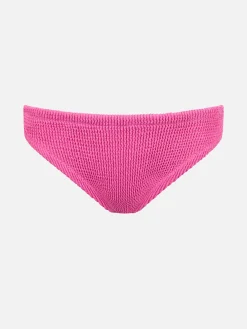 Rosa Crinkle-Badeshorts Madame mit Schleife für Mädchen