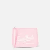 Rosa Frottee-Pochette Aline
