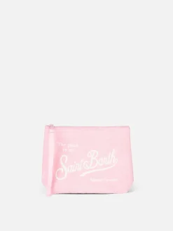 Rosa Frottee-Pochette Aline