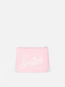 Rosa Frottee-Pochette Aline