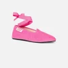 Rosa Frottee-Slipper für Mädchen | MEINE CHALOM-SONDERAUSGABE