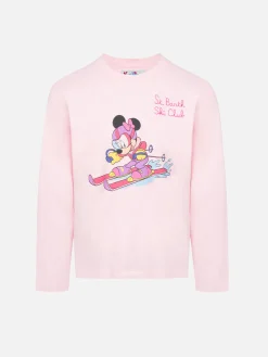 Rosa Langarm-T-Shirt Penny für Mädchen mit Minnie-Print | DISNEY SPECIAL EDITION
