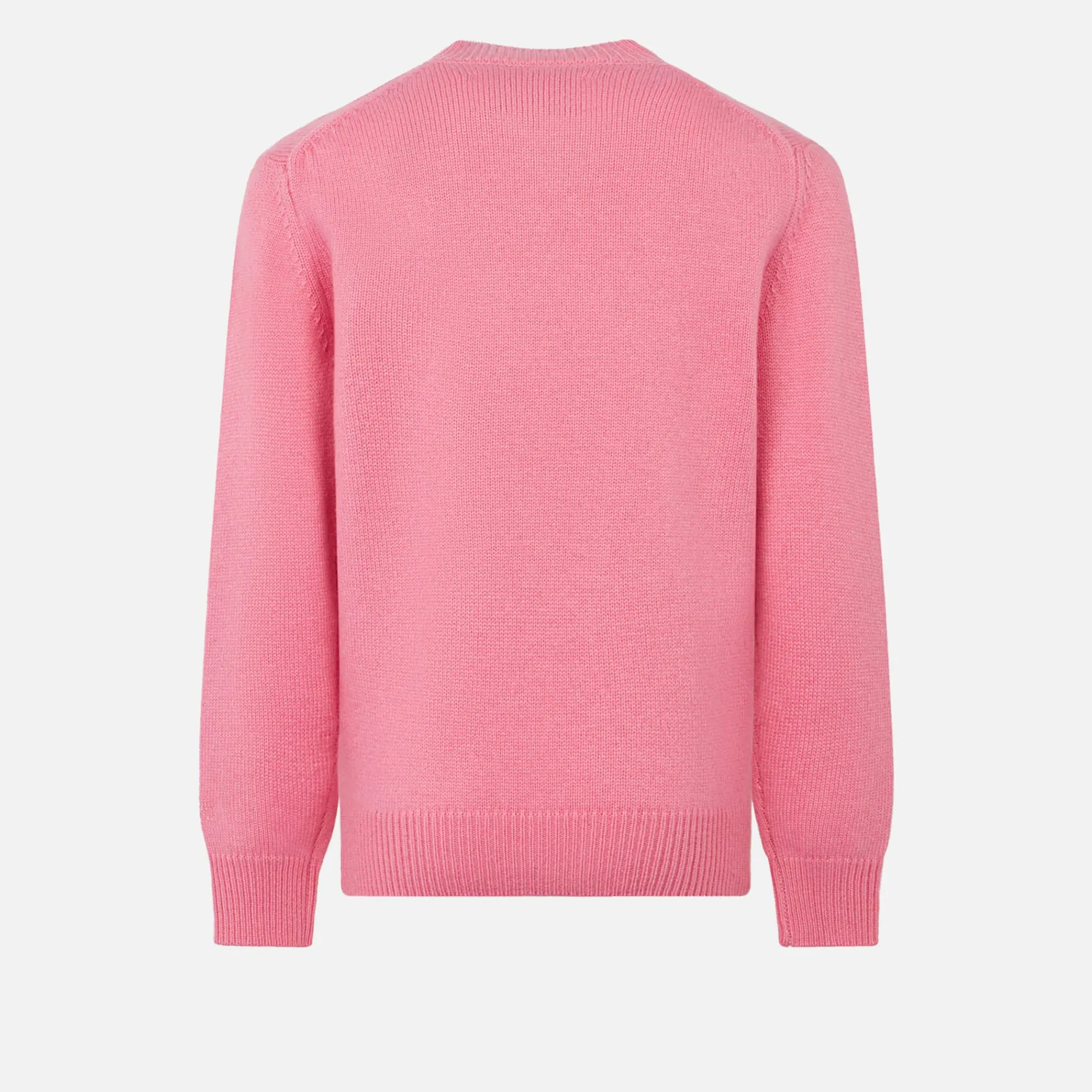 Rosa Pullover für Mädchen mit Rundhalsausschnitt und Favolosa-Strassstein-Print