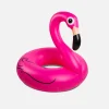 Rosafarbener aufblasbarer Flamingo-Schwimmer