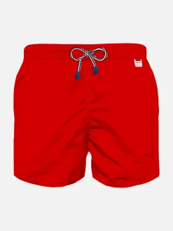 Rote Badeshorts für Jungen | PANTONE® SONDERAUSGABE