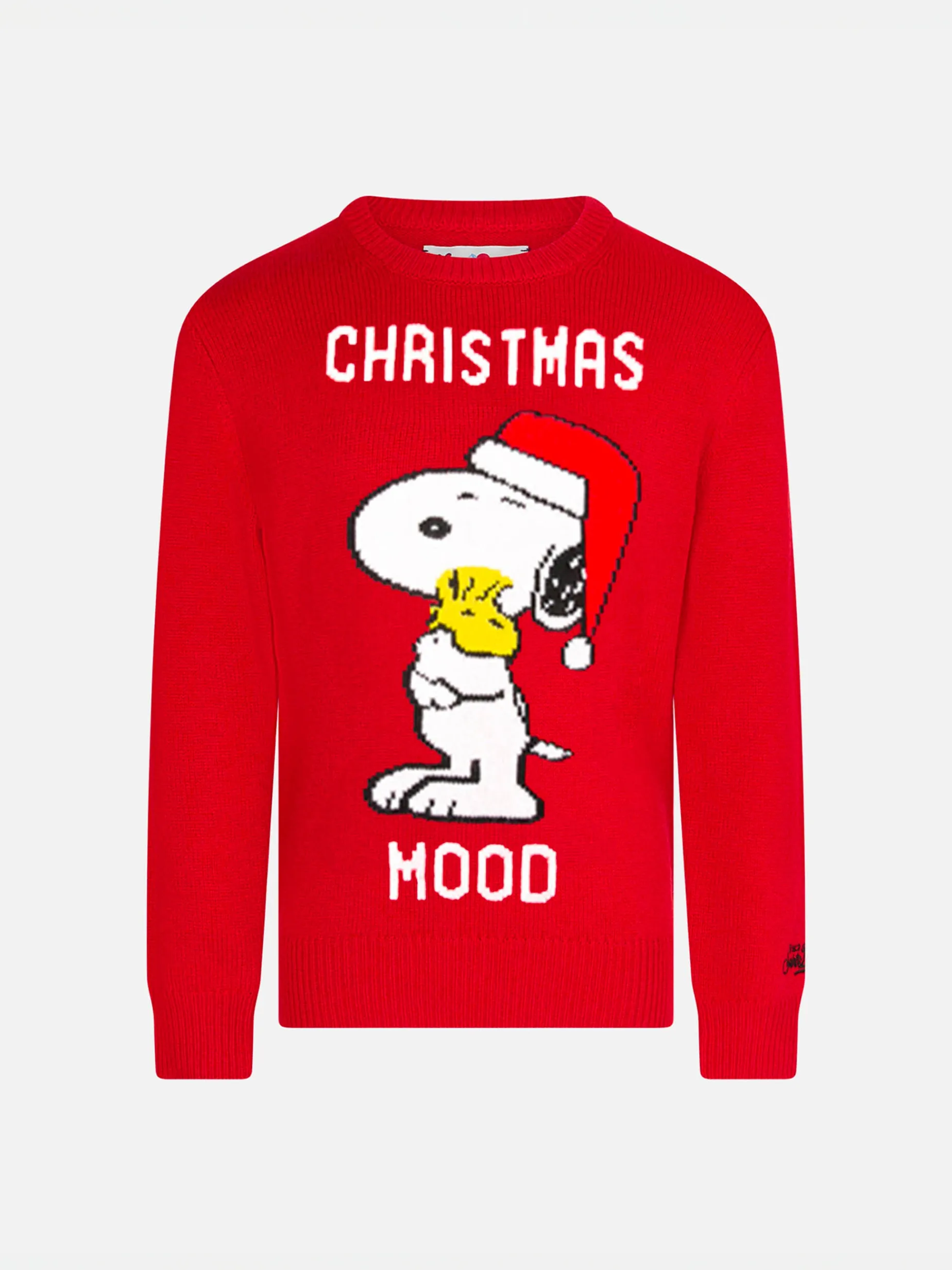 Roter Pullover Weihnachten Snoopy für Mädchen | PEANUTS™ SONDEREDITION
