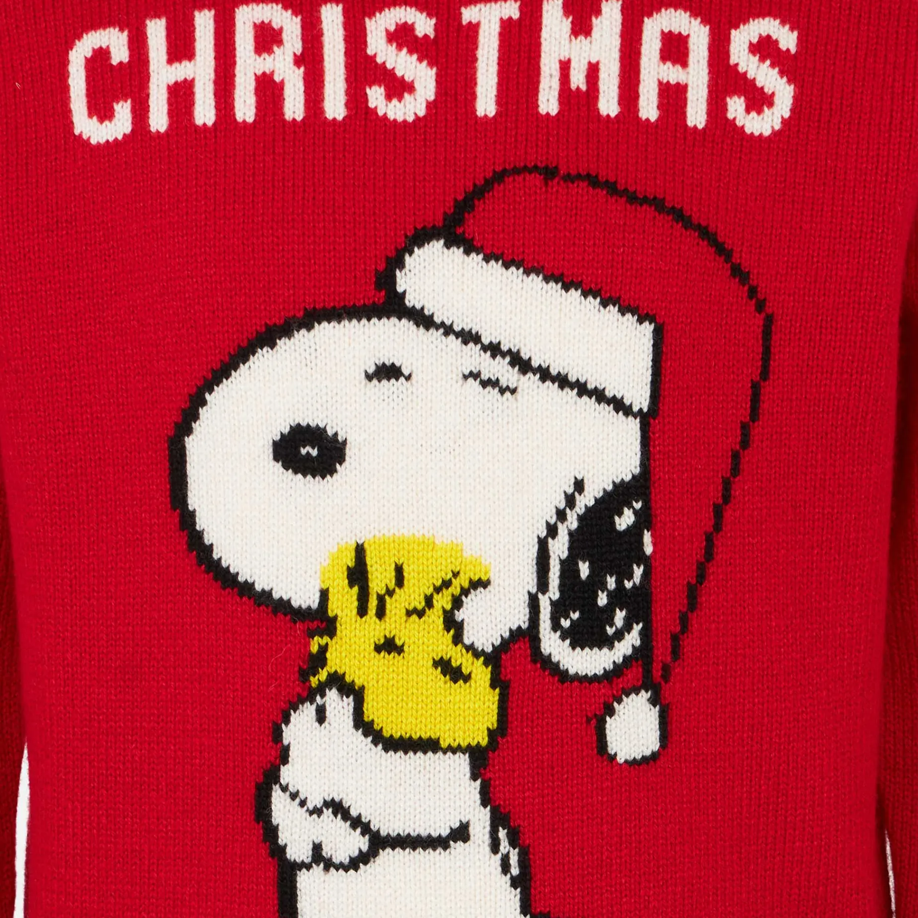 Roter Pullover Weihnachten Snoopy für Mädchen | PEANUTS™ SONDEREDITION