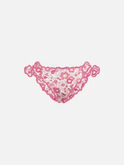 Rüschen-Badehose Melly für Mädchen mit Betsy-Aufdruck | HERGESTELLT AUS LIBERTY-STOFF