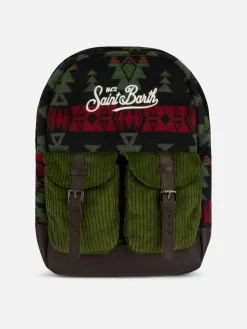 Rucksack mit Navajo-Aufdruck