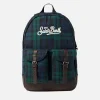 Rucksack mit Tartan-Print