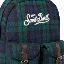 Rucksack mit Tartan-Print
