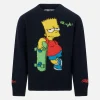 Rundhalspullover für Jungen mit Bart-Simpson-Aufdruck | THE SIMPSON SPECIAL EDITION