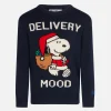 Rundhalspullover für Jungen mit weihnachtlichem Snoopy-Aufdruck | PEANUTS™ SONDEREDITION