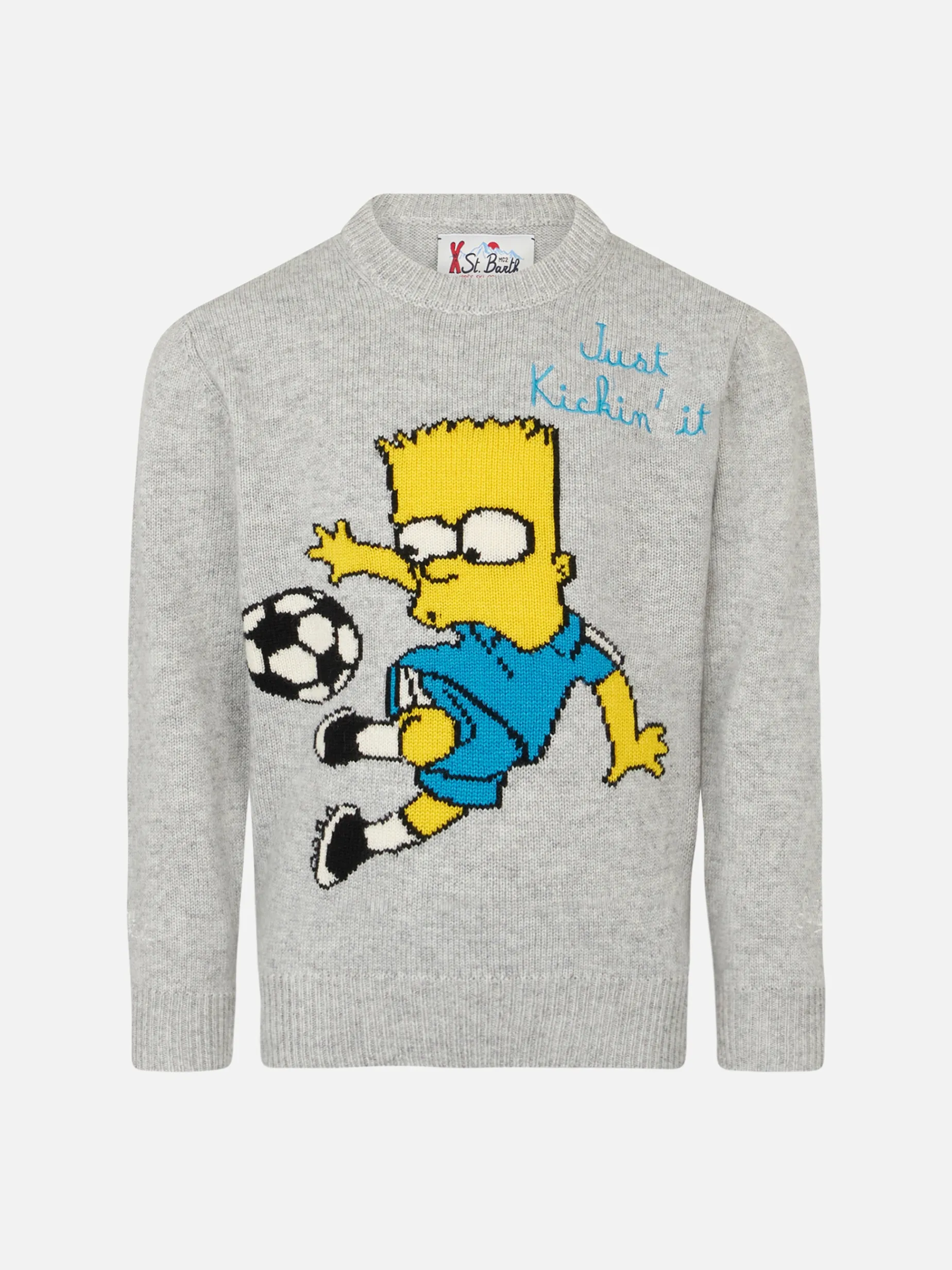 Rundhalspullover für Jungen mit Bart-Simpson-Aufdruck | THE SIMPSON SPECIAL EDITION