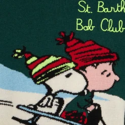 Rundhalspullover für Jungen mit Snoopy-Aufdruck und St. Barth Bob Club-Stickerei SNOOPY – PEANUTS™ SONDEREDITION