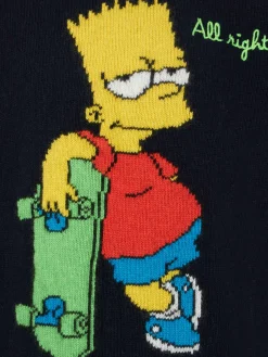 Rundhalspullover für Jungen mit Bart-Simpson-Aufdruck | THE SIMPSON SPECIAL EDITION