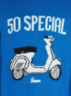 Rundhalspullover für Jungen mit Vespa-Aufdruck | VESPA® SONDEREDITION