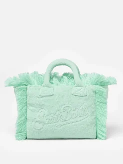 Salbeigrüne Colette Terry-geprägte Handtasche