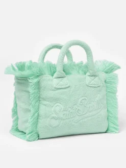 Salbeigrüne Colette Terry-geprägte Handtasche