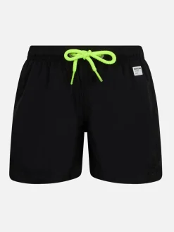 Schwarze Badeshorts aus leichtem Stoff für Jungen von Jean Lighting Pantone | PANTONE-SONDERAUSGABE