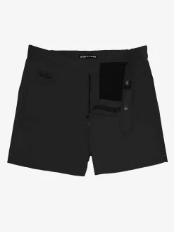 Schwarze Badeshorts für Männer